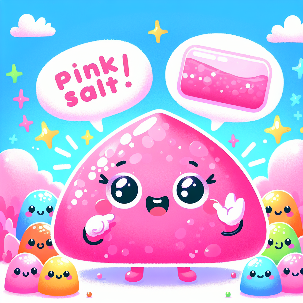 Illustration for Why pink salt is pink